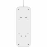 Belkin 12-Outlet Surge Protector Power Strip w/ 12 AC Outlets, 1 USB-C Port, & 2 USB-A Ports, 6ft Cable, Overload and Overvoltage Protection, and On/Off Power Switch - 4,000 Joules of Protection