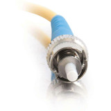 C2G-5m ST-ST 9/125 OS1 Simplex Singlemode PVC Fiber Optic Cable - Yellow