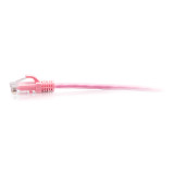 C2G 15ft (4.5m) Cat6a Snagless Unshielded (UTP) Slim Ethernet Patch Cable - Pink