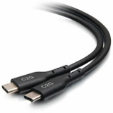 C2G 1.5ft (0.5m) USB-C Male to USB-C Male Cable (20V 5A) - USB 2.0 (480Mbps)