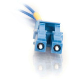 C2G-2m LC-LC 9/125 OS1 Duplex Singlemode Fiber Optic Cable (Plenum-Rated) - Blue