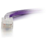 C2G-3ft Cat6 Non-Booted Unshielded (UTP) Network Patch Cable - Purple