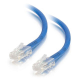 C2G 1ft Cat5e Non-Booted Unshielded UTP Ethernet Network Patch Cable - Blue