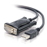 C2G 5 ft USB to DB9 Male Serial RS232 Adapter Cable