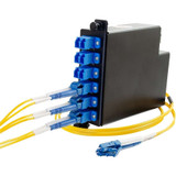 C2G 98.4ft (30m) LC-LC 9/125 OS2 Duplex Single-Mode PVC Fiber Optic Cable - Yellow