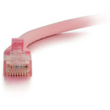 C2G-150ft Cat6 Snagless Unshielded (UTP) Network Patch Cable - Pink