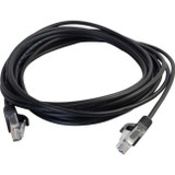 C2G 9ft Cat5e Snagless Unshielded (UTP) Slim Network Patch Cable - Black