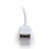 C2G 2m USB 2.0 A Male to A Female Extension Cable - White (6.6 ft)