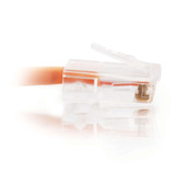 C2G 3ft Cat5e Non-Booted Unshielded UTP Network Crossover Patch Cable - Orange