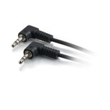 C2G 6ft 3.5mm Right Angled M/M Stereo Audio Cable