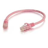 C2G 3ft Cat6a Snagless Unshielded UTP Ethernet Network Patch Cable - Pink