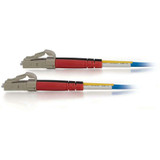 C2G-1m LC-LC 50/125 OM2 Duplex Multimode PVC Fiber Optic Cable - Blue