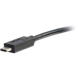 C2G USB C to DisplayPort Adapter - USB C to DP Adapter - 4K 30Hz - Black - M/M