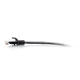 C2G 10ft (3m) Cat6a Snagless Unshielded (UTP) Slim Ethernet Patch Cable - Black