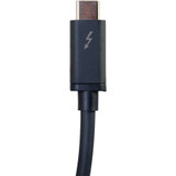 C2G 6ft Thunderbolt 3 Cable - USB C Thunderbolt 3 Cable - 100W Power Delivery - 20Gbps - Black - M/M