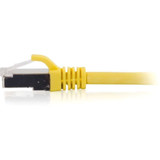 C2G 25ft (7.6m) Cat6 Snagless Shielded (STP) Ethernet Network Patch Cable - Yellow