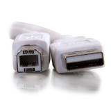 C2G 2m USB 2.0 A/B Cable - White (6.6ft)
