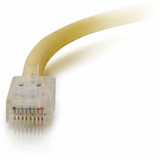 C2G 35 ft Cat6 Non Booted UTP Unshielded Network Patch Cable - Yellow