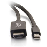 C2G 3ft Mini DisplayPort to HDMI Cable - Mini DP to HDMI Adapter Cable - M/M