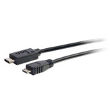 C2G 6 ft USB 2.0 USB-C to USB Micro-B Cable M/M - Black