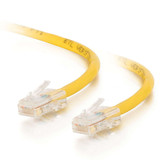 C2G 7ft Cat5e Non-Booted Unshielded UTP Network Crossover Patch Cable - Yellow
