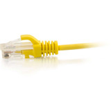 C2G 2ft Cat6 Slim Snagless Unshielded (UTP) Ethernet Cable - Yellow
