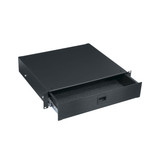 Middle Atlantic 2 RU Rackmount Drawer, Black Brushed and Anodized