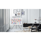 Samsung (2021) 50" The Frame Customizable Bezel - Modern White