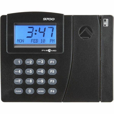 Pyramid PSDLAUBKK TimeTrax Elite Swipe Time Clock, Ethernet