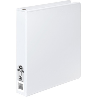 Wilson Jones&reg; Basic Round Ring View Binder, 1" , White