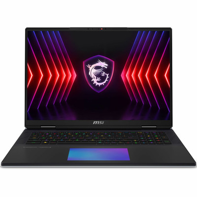 MSI Titan 18 HX A14V Titan 18 HX A14VIG-036US 18" Gaming Notebook - UHD+ - 3840 x 2400 - Intel Core i9 14th Gen i9-14900HX Tetracosa-core (24 Core) 1.60 GHz - 128 GB Total RAM - 4 TB SSD - Core Black