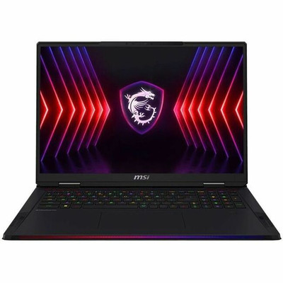 MSI Raider 18 HX A14V Raider 18 HX A14VIG-255US 18" Gaming Notebook - UHD+ - Intel Core i9 14th Gen i9-14900HX - 64 GB - 2 TB SSD - Core Black