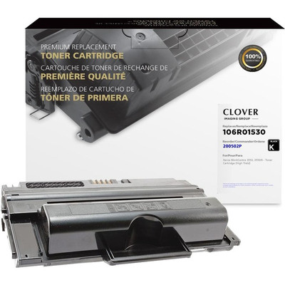 Clover Technologies High Yield Laser Toner Cartridge - Alternative for Xerox 106R01530 - Black - 1 Pack