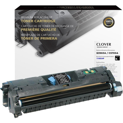 Clover Technologies Remanufactured Laser Toner Cartridge - Alternative for HP 121A, 122A (C9700A, Q3960A) - Black Pack