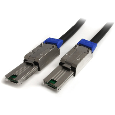 StarTech ISAS88881 1m External Mini SAS Cable - Serial Attached SCSI SFF-8088 to SFF-8088