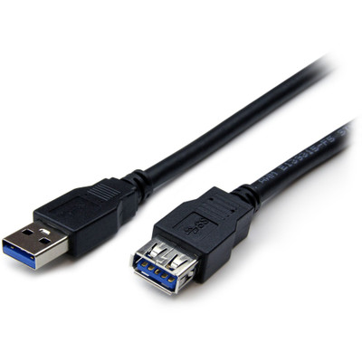 StarTech USB3SEXT6BK 6 ft Black SuperSpeed USB 3.0 (5Gbps) Extension Cable A to A - M/F