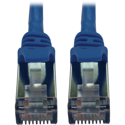 Tripp Lite N262-S25-BL Cat6a 10G Snagless Shielded Slim STP Ethernet Cable (RJ45 M/M), PoE, Blue, 25 ft. (7.6 m)