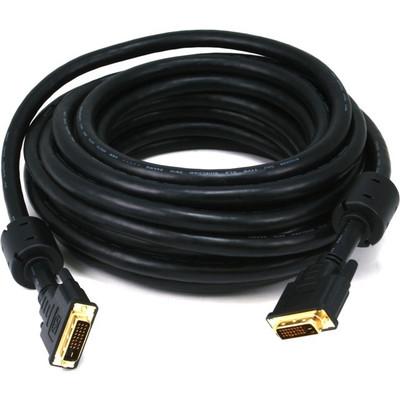 Monoprice 2788 35ft 24AWG CL2 Dual Link DVI-D Cable - Black
