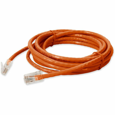 AddOn ADD-3FCAT6NB-OE 3ft RJ-45 (Male) to RJ-45 (Male) Orange Non-Booted, Non-Snagless Cat6 UTP PVC Copper Patch Cable