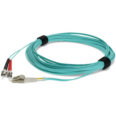 AddOn ADD-ST-LC-3M5OM4-TAA Fiber Optic Duplex Network Cable