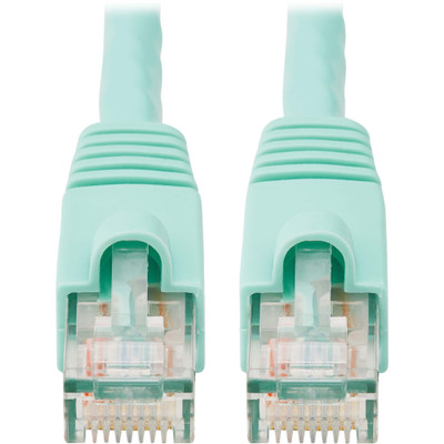 Tripp Lite N261-005-AQ 5ft Augmented Cat6 Cat6a Snagless 10G Patch Cable RJ45 M/M Aqua 5'