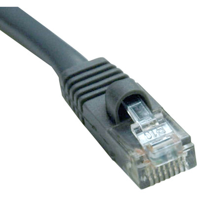 Tripp Lite N007-050-GY Cat5e 350 MHz Outdoor-Rated Molded (UTP) Ethernet Cable (RJ45 M/M) PoE Gray 50 ft. (15.24 m)