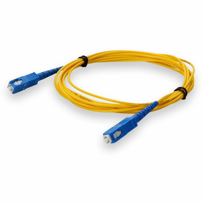 AddOn ADD-SC-SC-10MS9SMF 10m SC (Male) to SC (Male) Yellow OS2 Simplex Fiber OFNR (Riser-Rated) Patch Cable