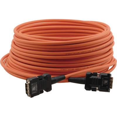 Kramer C-FODM/FODM-82 Fiber Optic/DVI Hybrid Cable with Converters