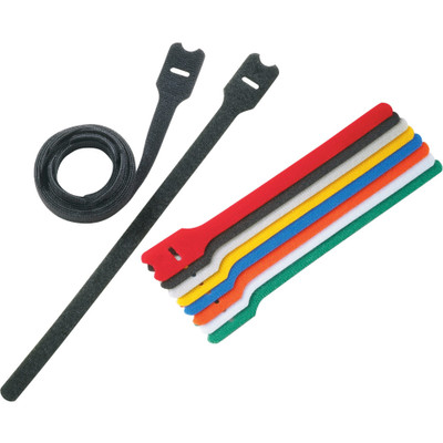 Panduit HLT3I-X4 Hook & Loop Tie - Loop Style - 12.0"L (305mm) - .50"W (12.7mm) - Yellow