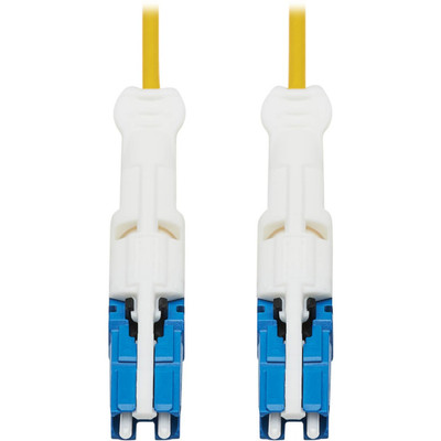 Tripp Lite N381C-03M 400G Duplex Singlemode 9/125 OS2 Fiber Optic Cable (CS-UPC/CS-UPC) Round LSZH Jacket Yellow 3 m