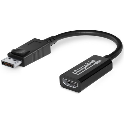 Plugable DP-HDMI Active DisplayPort to HDMI Adapter