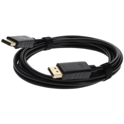 AddOn DISPLAYPORT10F-5PK 5PK 10ft DisplayPort 1.2 Male to DisplayPort 1.2 Male Black Cables For Resolution Up to 3840x2160 (4K UHD)