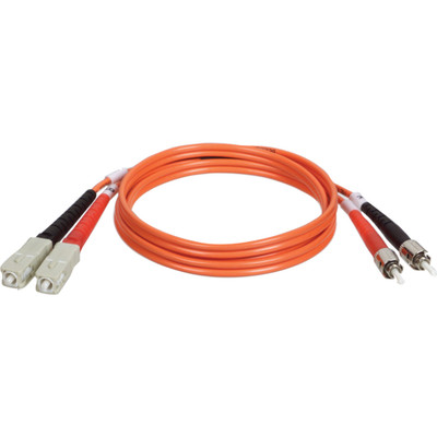 Tripp Lite N304-025 8M Duplex Multimode 62.5/125 Fiber Optic Patch Cable SC/ST 25' 25ft 8 Meter