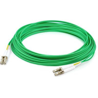 AddOn ADD-LC-LC-1M5OM3-GN 1m LC (Male) to LC (Male) Green OM3 Duplex Fiber OFNR (Riser-Rated) Patch Cable
